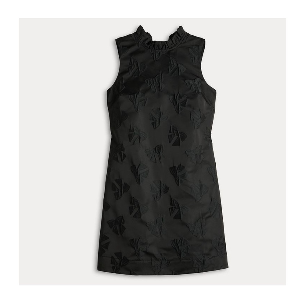 Draper James Bow Jacquard Sleeves Short Dress- Size Small